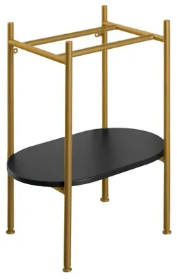 Image de Meuble sous-vasque Sapho PUNO 400 x 820 x 360 mm, or mat