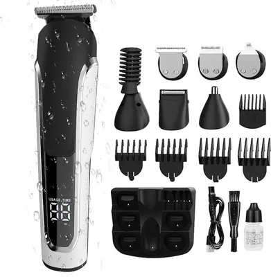 Produktbild von INF Haarschneidemaschinen und Trimmer mit Zubehör Schwarz