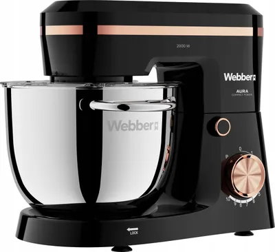 Produktbild von Webber Sm15 Planetenküchenmaschine 2000 W Mixer 5,2 L Schüssel Multifunktional
