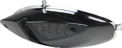 Obrázok produktu pre Zadné svetlo "Blackline" LED (vrátane funkcie blikania) s reflektorom pre Peugeot Speedfight 2