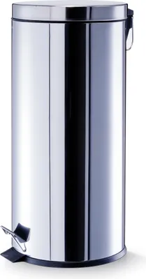 Produktbild von Zeller Treteimer, 30 ltr., Edelstahl Ø29 x 66 cm