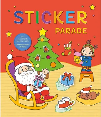 Zdjęcie produktu dla Kerstman Stickerboek Parade