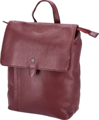 Produktbild von The Skandinavian Brand Damenrucksack Leder - bordo : bordo Farbe vom Hersteller: bordo