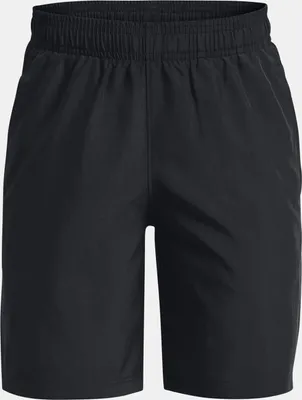 Produktbild von UNDER ARMOUR Woven Graphic Shorts Jungen 003 - black/white XS (122-127 cm)