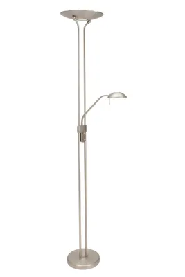 Image de Mexlite - lampadaire - Biron - acier - verre métal - lampe design - LED - 7500ST
