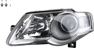 Produktbild von Johns, Scheinwerfer Halogen passend für VW Passat 05 3C 03/05- 10/11 Links Leuchtmittel 3C0941005J 3C0941005AA 3C0941005 3C0941005C 3C0941005M