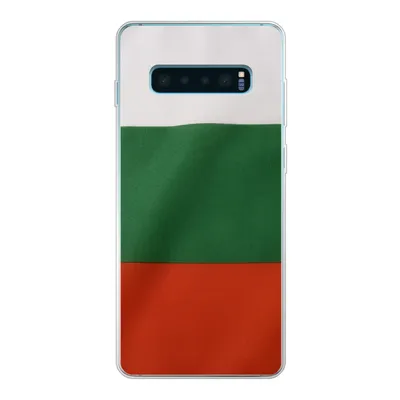 Produktbild von MuchoWow® Handyhülle Schutzhülle Hülle für Samsung Galaxy S10 Plus Nahaufnahme der Flagge von Bulgarien Silikon Softcase Handy Hülle - Schutzhülle