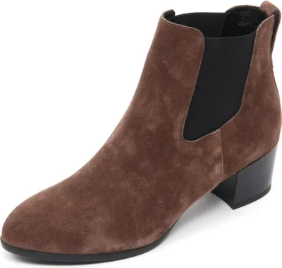 Immagine prodotto di B7570 tronchetto donna HOGAN H272 stivaletto marrone chiaro boot shoe woman