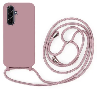 Produktbild von Handykette für Samsung Galaxy A57 Hanyhülle mit Band Hülle mit Kodel Smartphone Halskette Rosa