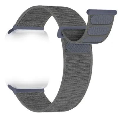 Immagine prodotto di INF Cinturino in Nylon con Chiusura a Strappo per Apple iWatch Taglie S e M Grigio M