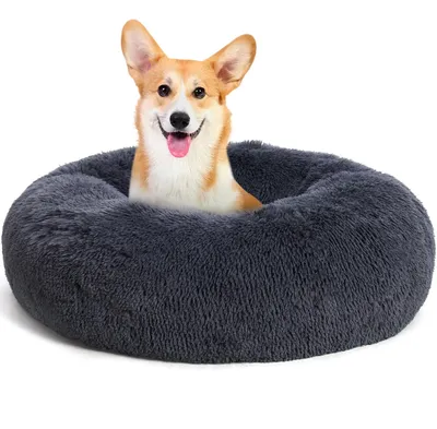 Produktbild von Orthopädisches Hundebett im Donutdesign für Hunde und Katzen
