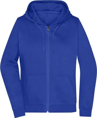 Produktbild von Klassische Sweatjacke mit Kapuze dark-royal, Gr. M