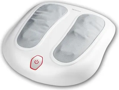 Produktbild von Fußmassagegerät Shiatsu Medisana FM 883, Weiß, 2 Intensitäten, Rotlicht und Wärme, 6 x 3 Massageköpfe