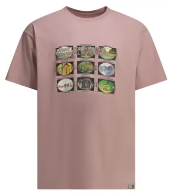 Productafbeelding van Carhartt WIP heren T-shirt, roze, van katoen
