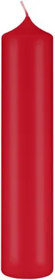 Produktbild von Altarkerze in Weihnachtsrot, 250 x Ø 70 mm, 1 Stück
