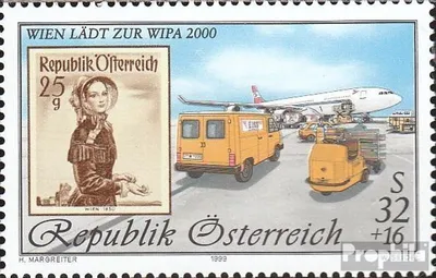 Produktbild von Briefmarken Österreich 1999 Mi 2292I (kompl.Ausg.) postfrisch WIPA 2000