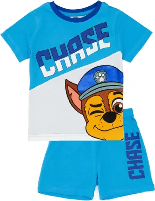 Produktbild von Paw Patrol - Schlafanzug mit Shorts für Jungen NS7401 (86) (Blau/Weiß)