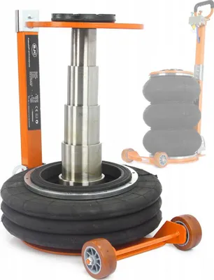 Produktbild von 6T Pneumatischer Wagenheber M80135 Luftkissen-Wagenheber Druckluft 3 Ringe