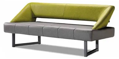 Produktbild von Wohnzimmer 3-Sitzer Sofa Dreisatzsofa Polster Möbel Leder Mehrfarbic Modern Stil