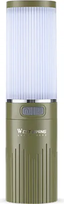 Produktbild von Multifunktionale Campingleuchte, LED-Camping-Lichterkette, wasserdichte Zeltleuchte, Arbeitslampe mit mehreren Beleuchtungsmodi, unterstützt Powerbank-Funktion für Camping, Wandern, Innenhof