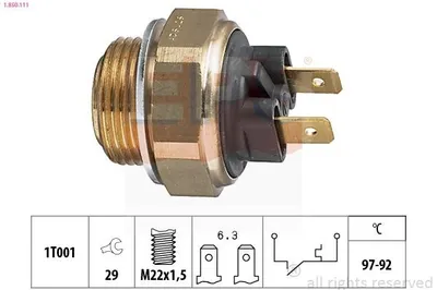 Image de Commutateur de température (ventilation du radiateur)