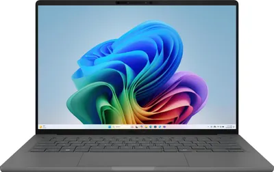 Produktbild von Asus Zenbook A14 14" 2025 WUXGA Snapdragon X1-26-100 32 GB / 1 TB SSD W11H XUX3407QA-QD361WS QWERTZ Grau 1 TB grau