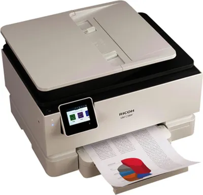 Zdjęcie produktu dla Ricoh IJM C180F, Atramentowa, Drukowanie w kolorze, 4800 x 1200 DPI, A4, Bezpośrednie drukowanie, Biały