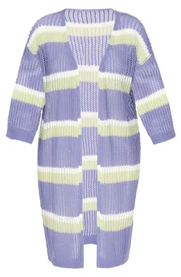 Produktbild von Gaya damen pullover - gebrüstweiss hellgrün blau, XL/XXL