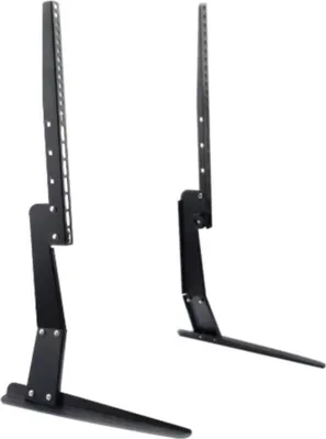 Produktbild von TV-Wandhalterung – Höhenverstellbar – Für 17"-55" LCD-TV – VESA 100x100 bis 400x600mm – Stahl – Schwarz