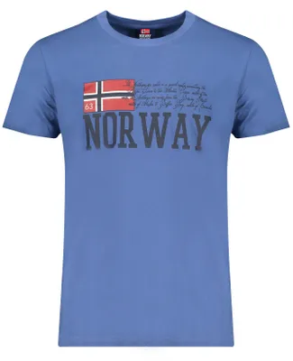 Produktbild von NORWAY 1963 Herren T-Shirt Blau 846020_BLDENIM : Größe - L Größe: L