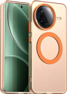 Obrázek produktu pro Magnetické pouzdro pro Xiaomi Redmi K80, tenké matné průsvitné nárazuvzdorné pouzdro Pomerančový