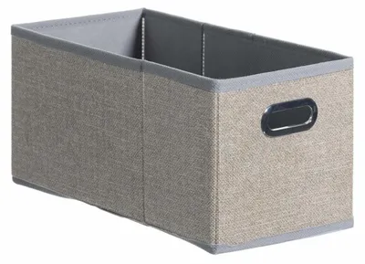 Produktbild von 5five Simply Smart Aufbewahrungskorb Mix N Modul, Pappe, PP-Kunststoff, Beige meliert, 15 x 31 cm, 160384G