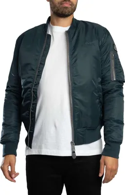 Produktbild von Schott Airforcers Bomberjacke, Blau XXL