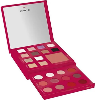 Obrázek produktu pro PUPA Milano Pupart M, Ženy, Více, 4 kusů, RED, Paleta, Itálie