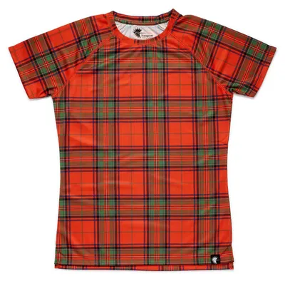 Productafbeelding van Hoopoe sportkleding, Schotland, dames T-shirt, korte mouwen, jogging, fitness. #ScottishR