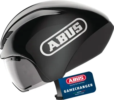 Immagine prodotto di ABUS GameChanger TT 1.1 casco da cronometro - casco aerodinamico per ciclismo sportivo - triathlon, cronometro e ciclismo su pista - per uomo e donna - nero, taglia M (54-58 cm)