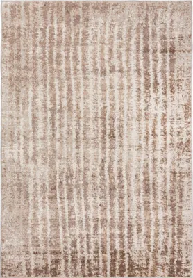 Image de Mazovia Tapis Beige Moderne Abstrait - Salon, Chambre à coucher, Salle à manger, Bureau - Non tissé - Rectangle - Élégant - 200x300 cm