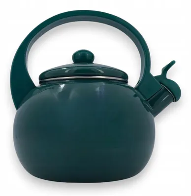 Produktbild von Masterpan Emaille-Pfeifkessel 2,2L Türkis für Gas/Induktion