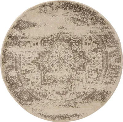 Produktbild von Interiyou Teppich Suzuka Cream/Braun 2 ø 120 cm rund