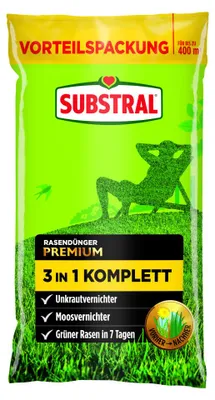 Produktbild von Substral Rasendünger Premium 3in1 komplett 14 kg