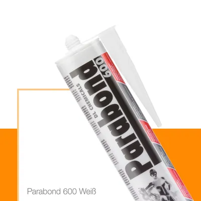 Produktbild von PARABOND 600 | Montagekleber - EXTRA STARKER Wasserfester (UNTERWASSER) Kleber | Hybrid MS Polymer | Hohe Elastizität für Nasse & Trockene Oberflächen – Baukleber für Innen & Außen (weiß)