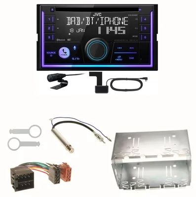 Produktbild von JVC KW-DB95BT Bluetooth Digitalradio Einbauset für Golf 4 Passat 3B 3BG Lupo