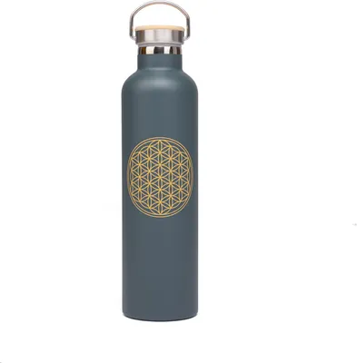 Produktbild von Isolier-Trinkflasche 1l, Edelstahl anthrazit