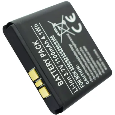 Image de Batterie adaptée au Nokia 6250 Batterie BP-6M avec 1100mAh