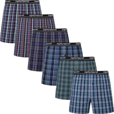 Obrázek produktu pro Pánské boxerky ze 100% bavlny, sada 6 kusů