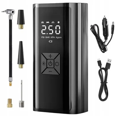 Obrázok produktu pre Bezdrôtová pumpa/kompresor s akumulátorom, 6500 mAh, model DA718