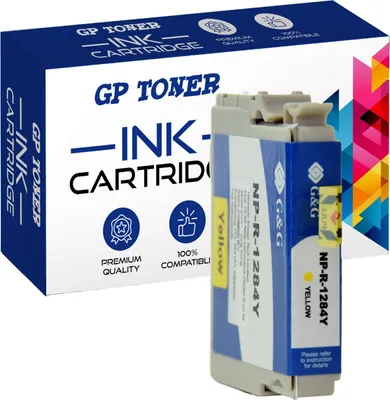 Obrázok produktu pre Náplne pre Epson T1281-1284 XXL Stylus Office BX 305 FW SX 130 SX 235 SX 420 W | žltá