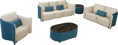Produktbild von Sofagarnitur 3+2+1 Sitzer Sofa Sitz Couch Polster Garnitur Moderne Couchen Neu