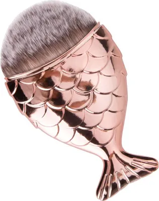 Immagine prodotto di Pennello Chubby Mermaid oro rosa con setole scure