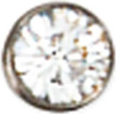 Produktbild von JOBO Piercing Nasenpiercing Nasenstecker Edelstahl mit weißem Kristall